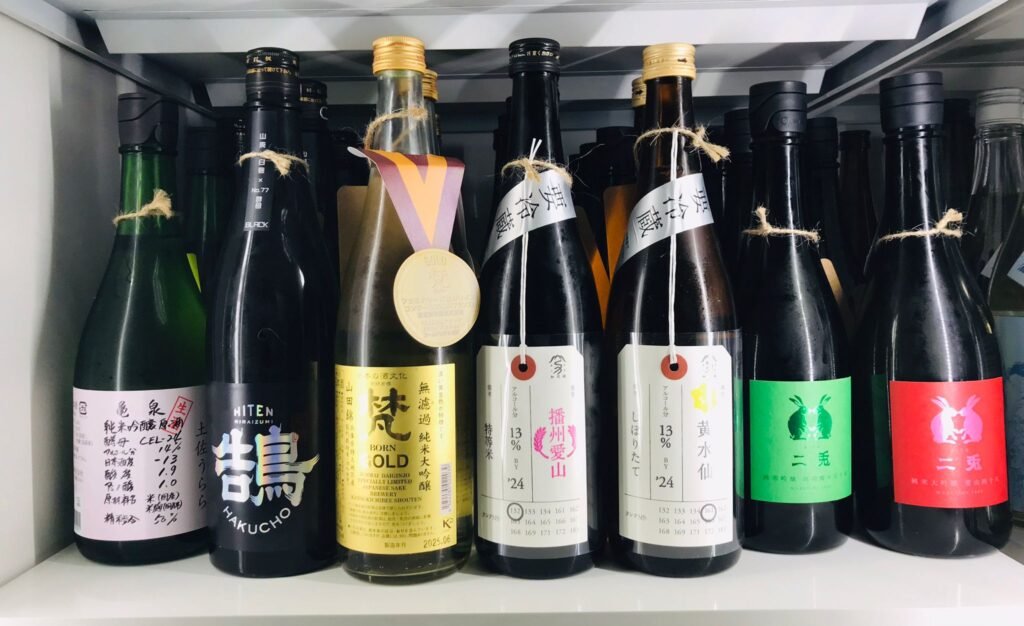 圖中有7款清酒
沒有選酒概念有時很難選擇