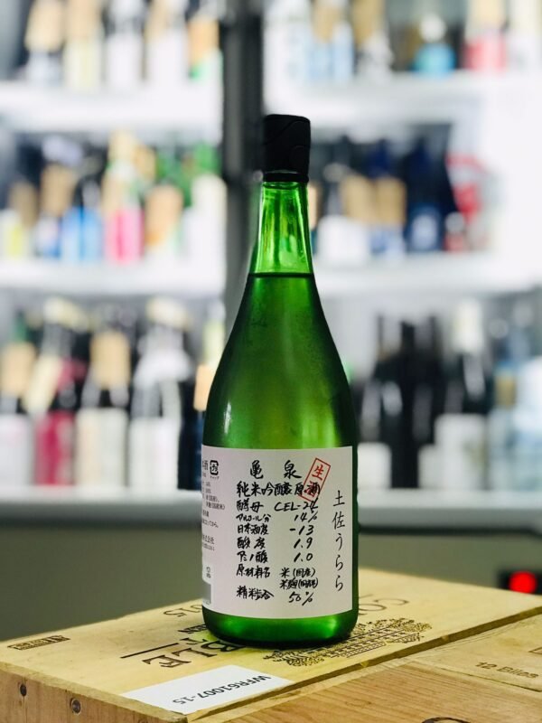 龜泉 純米吟釀 CEL-24 生酒 土佐麗 720ml 正面照