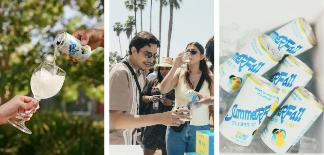 戶外、派對都適合享用Summer Fall