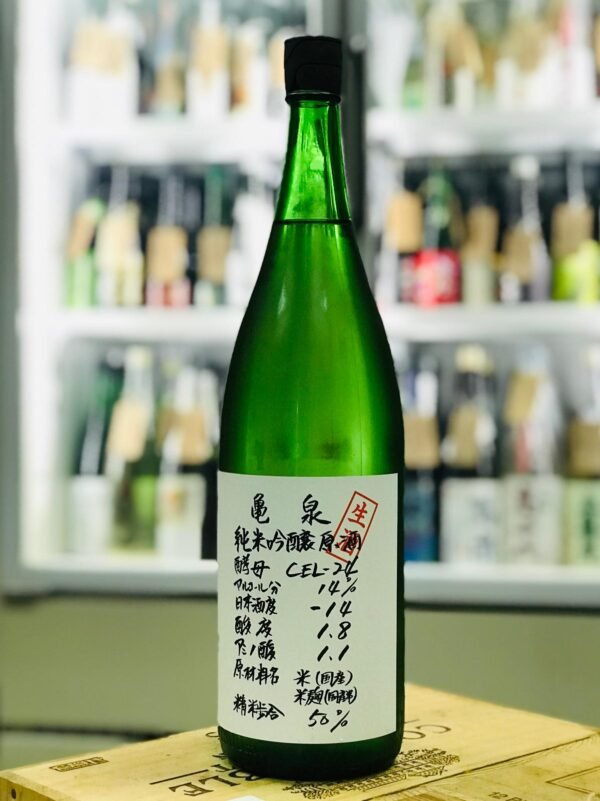 龜泉 純米吟釀原酒 CEL-24 生酒 1800ml 2025.12